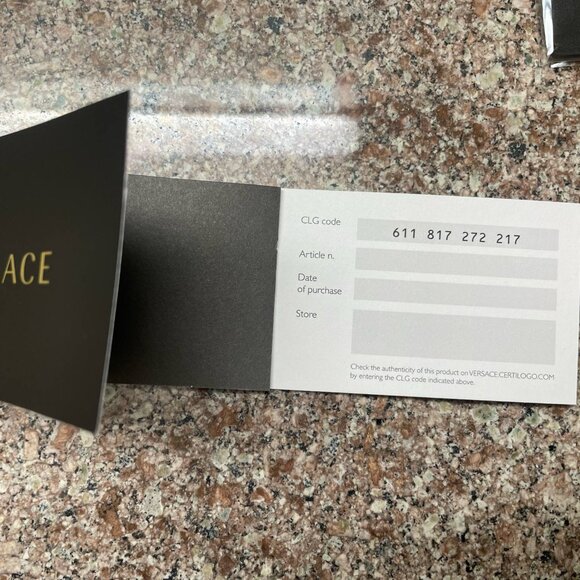 (UNISEX) VERSACE SUNGLASSES WITH SIDE LOGO - Picture 10 of 12